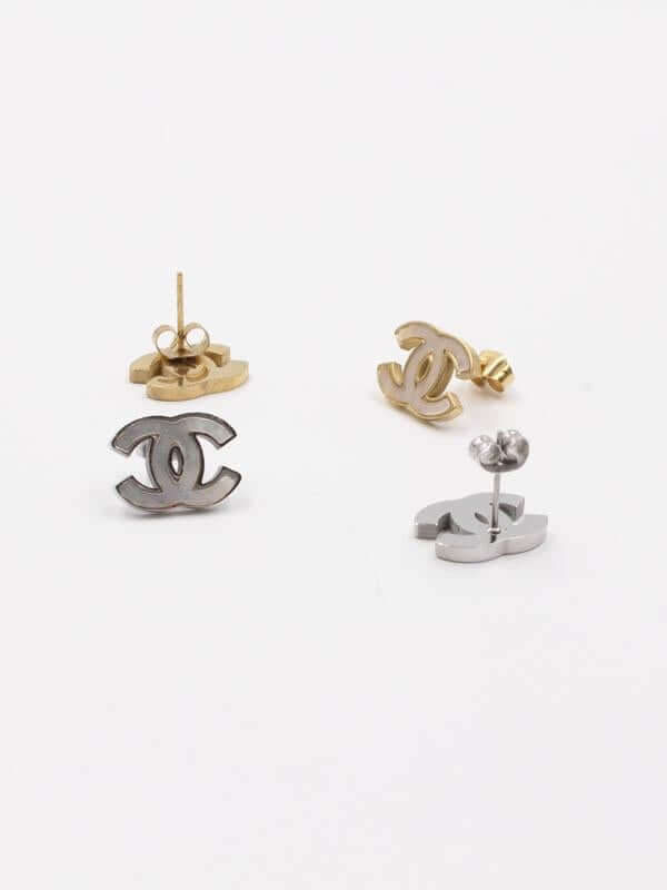 حلق شانيل شيل حلق chanel