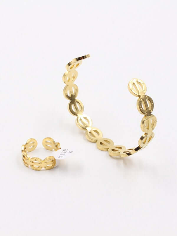 اسواره وخاتم كارتير بانقل اوبن سايز اسواره CARTIER