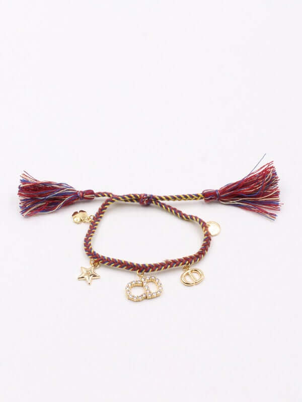 اساور ديور الخيوط اسواره dior عنابي