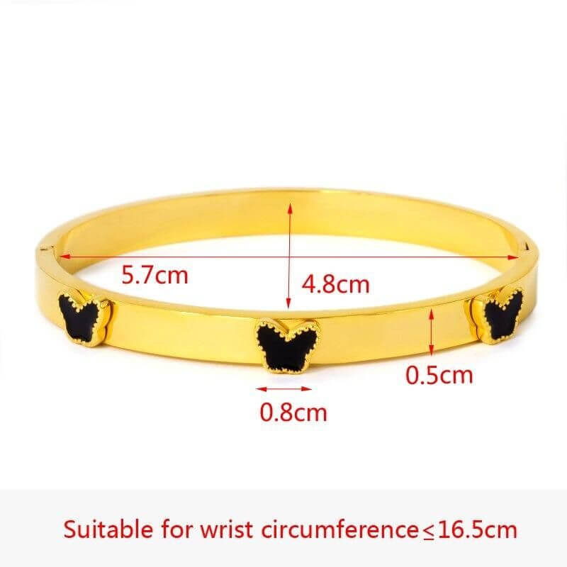 اسوارة فراشه بانقل ستانلس ستيل اسواره متوفر 2 لون