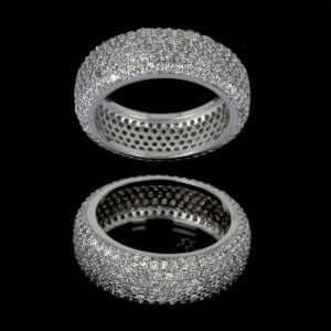 دبله زركون معوض خواتم متوفر 1 لون