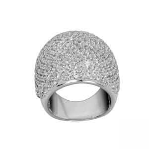 خاتم زركون ستونز خواتم متوفر 1 لون فضي 8