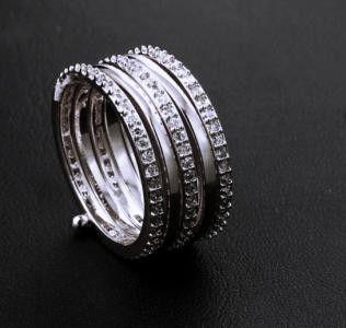 دبله زركون 6 قطع خواتم متوفر 1 لون فضي 7