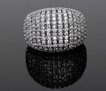 خاتم كيرف مرصع بالزركون خواتم متوفر 1 لون