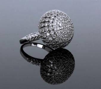 خاتم زركون دوم ديزاين خواتم متوفر 1 لون