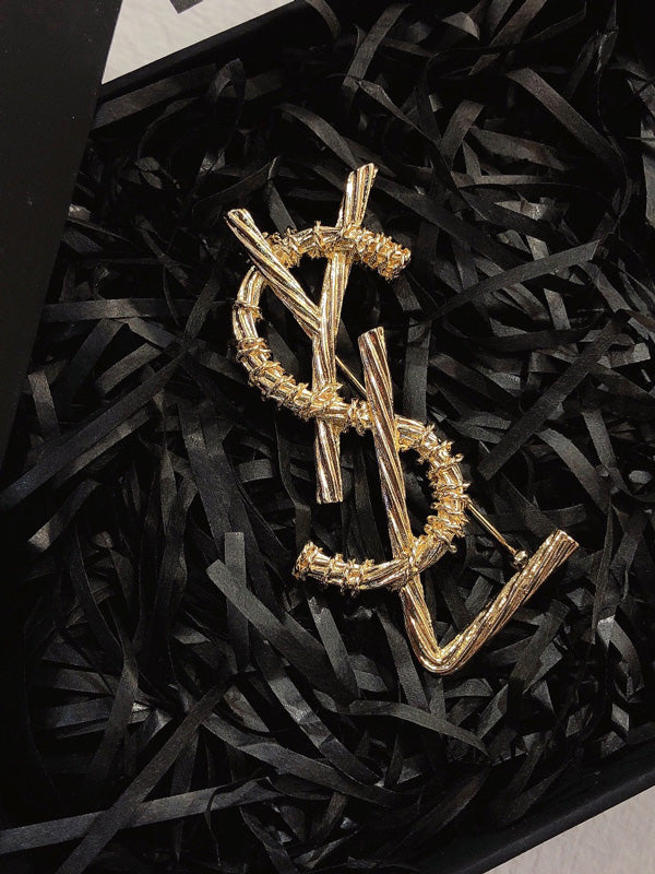 بروش ماركة ايف سان لوران بروش ysl