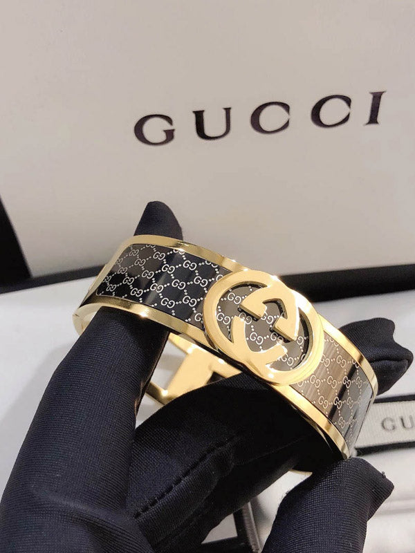 اسوارة قوتشي عريضه لوقو اسواره gucci