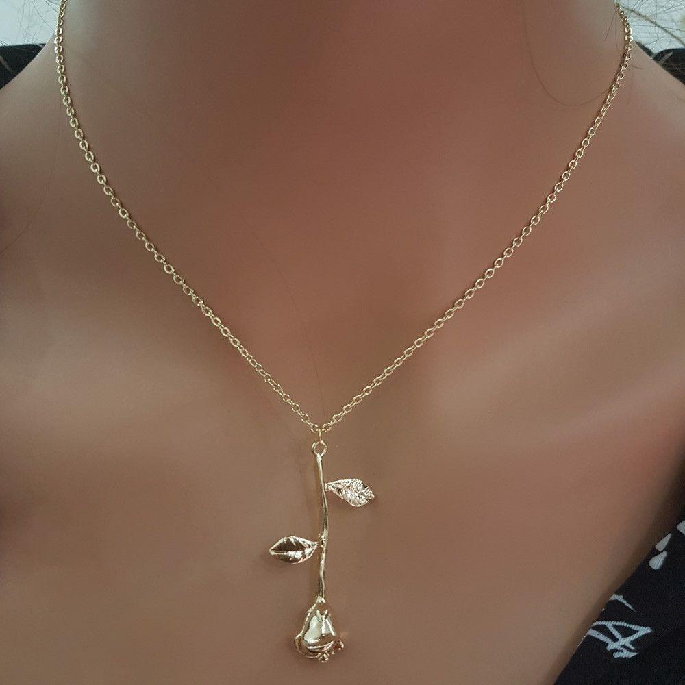 سلسال وردة الجوري كبير سلسال متوفر 2 لون