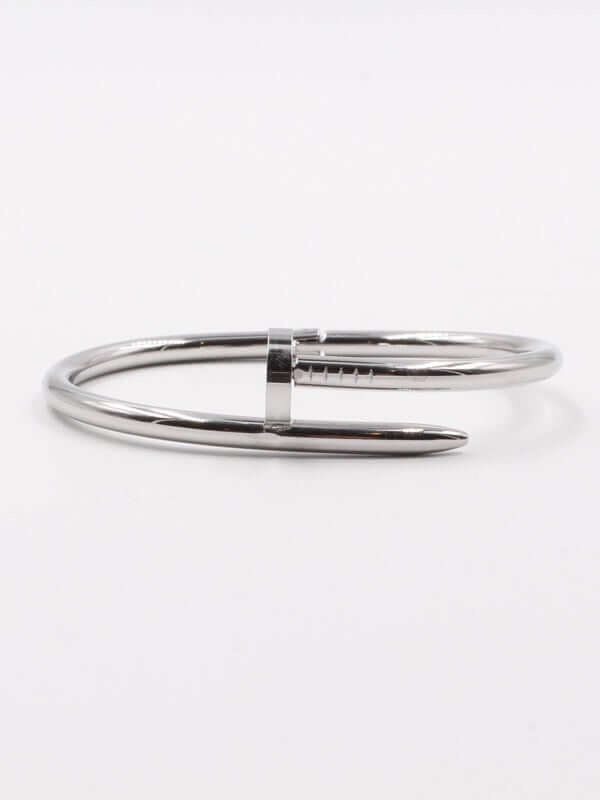 اسواره كارتير مسمار وذ لوقو اسواره CARTIER فضي نسائي مقاس 14
