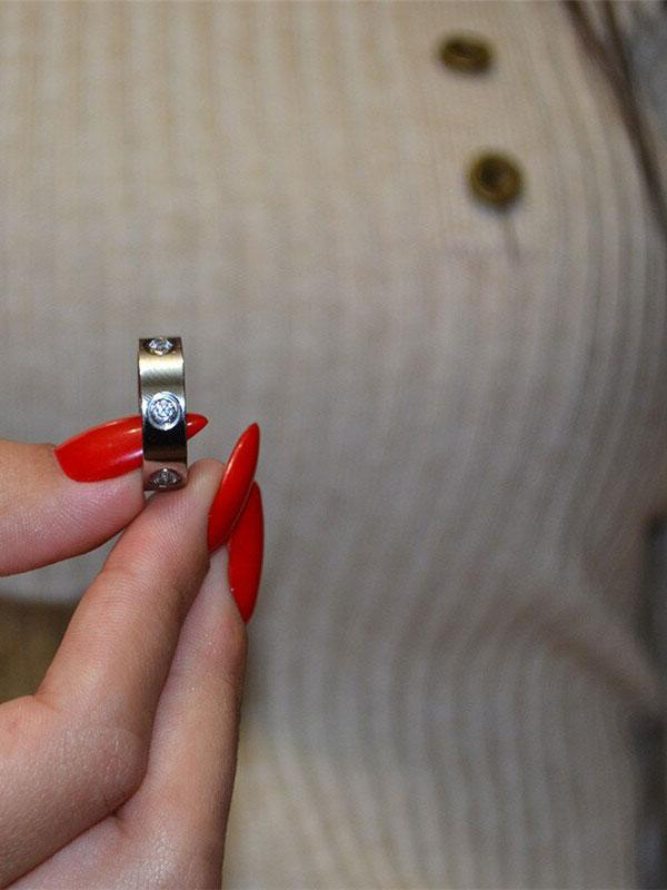 دبلة كارتير زركون خواتم CARTIER