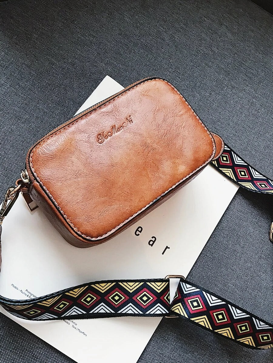 حقيبة مربعة صغيرة انيقة شنط وحقائب شنط بني