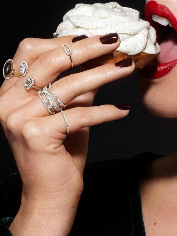 خاتم ميسيكا زركون messika