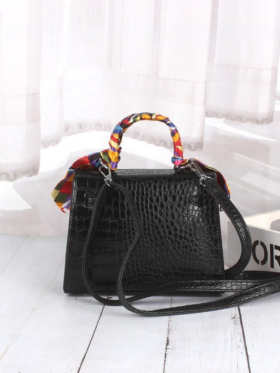 حقيبه كتف بوشاح توايلي شنط وحقائب شنط