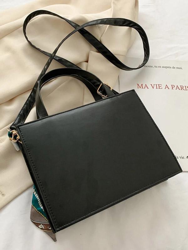 حقيبة يد مع وشاح شنط وحقائب شنط