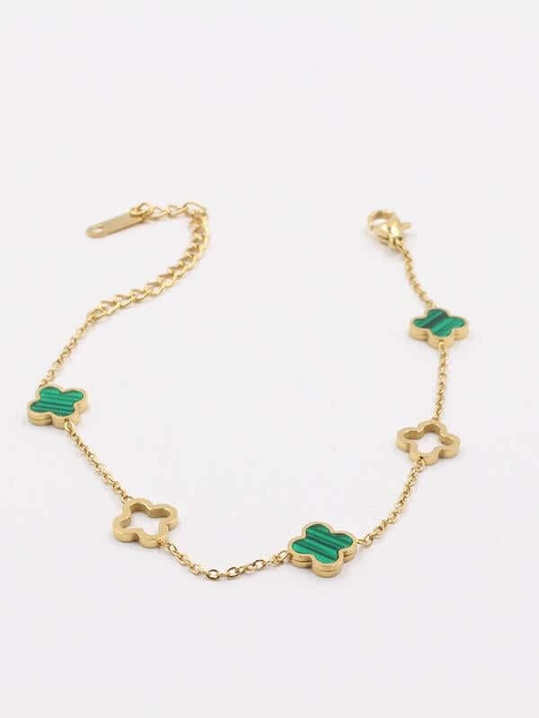 اسوارة فان كليف ملونه ميتال اسواره van cleef اخضر