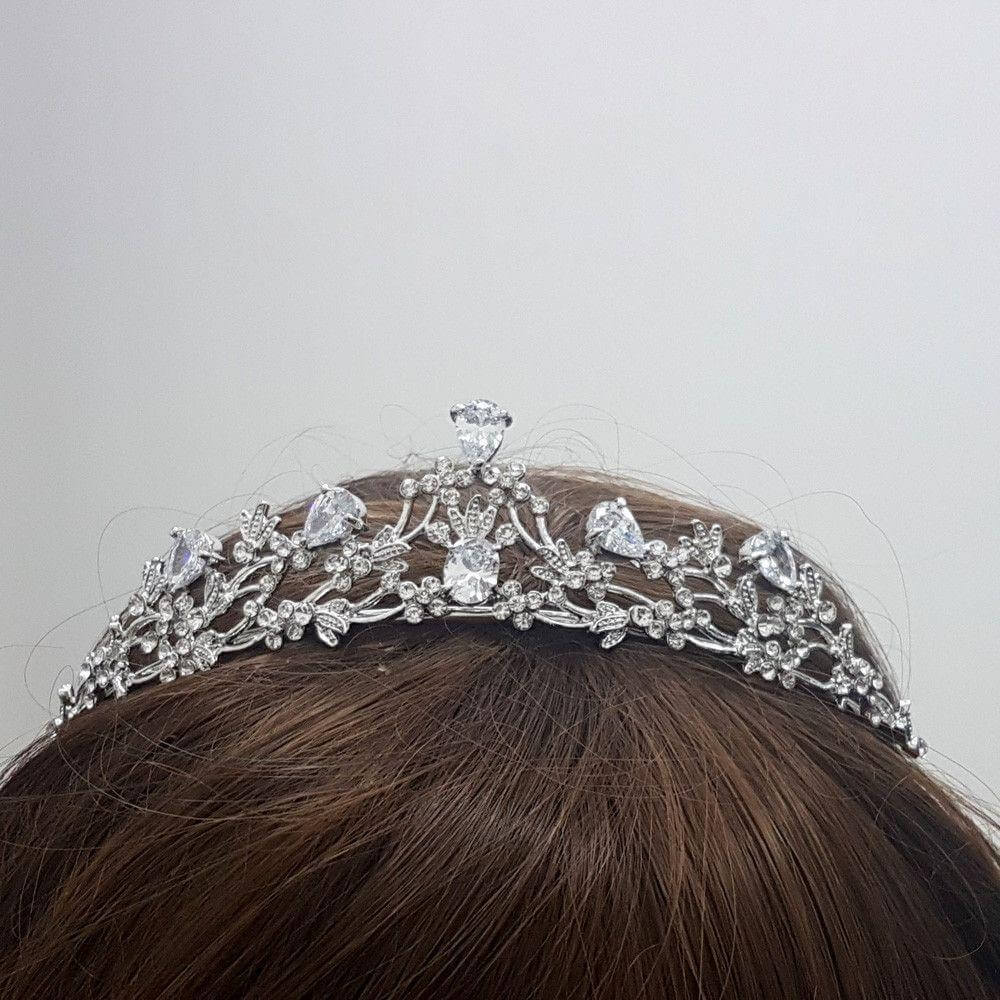 اكسسوار شعر تاج كراون اكسسوارات شعر متوفر 2 لون