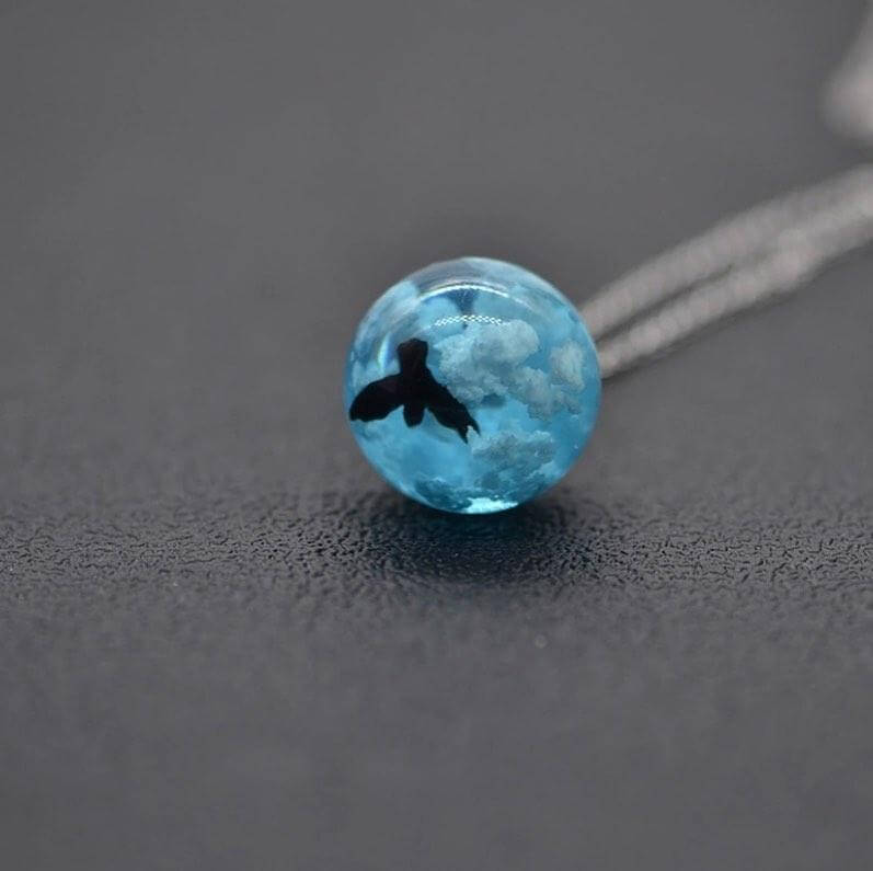 سلسال السحاب الغيوم الازرق سلسال متوفر 2 لون