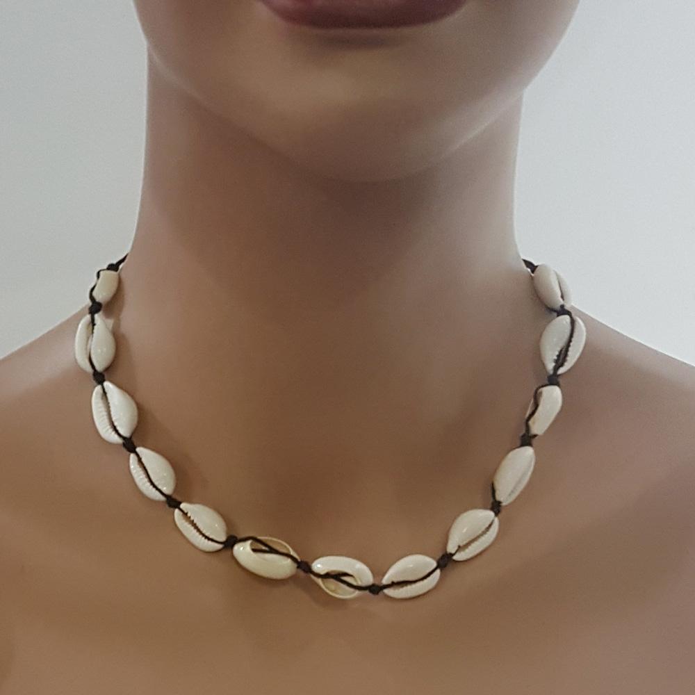 سلسال وعقد اصداف سلسال متوفر 4 لون