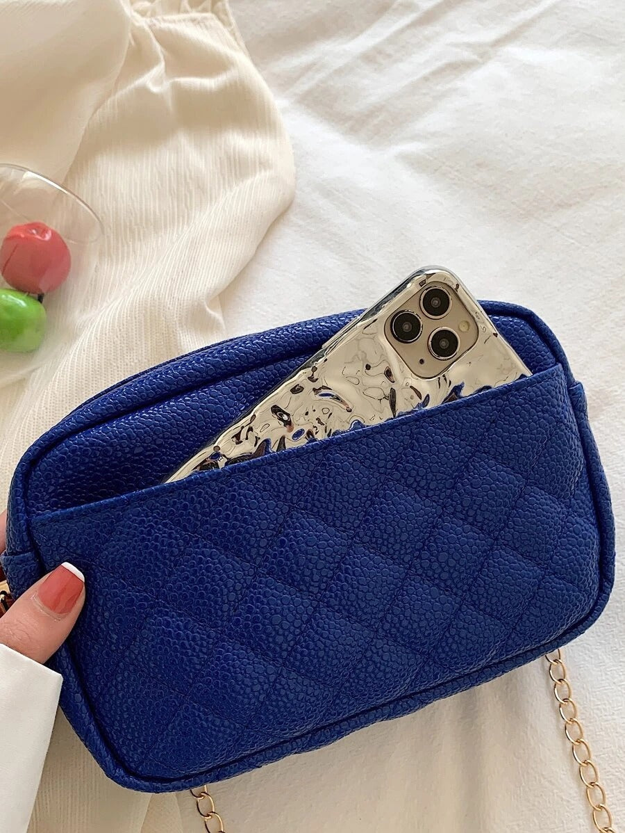 حقيبة مربعة ازرق صغيره شنط وحقائب شنط