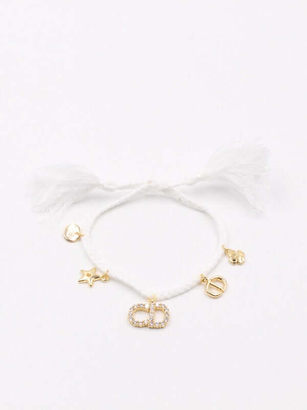 اساور ديور الخيوط اسواره dior ابيض