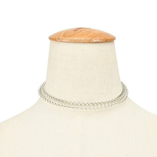 عقد معدني سلسال متوفر 2 لون