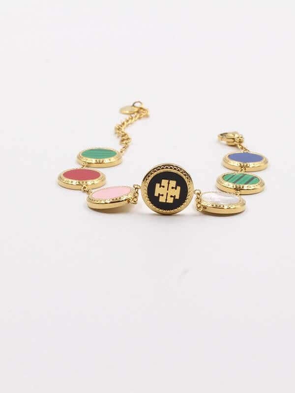 اسوارة توري بورش ملونه اسواره tory burch