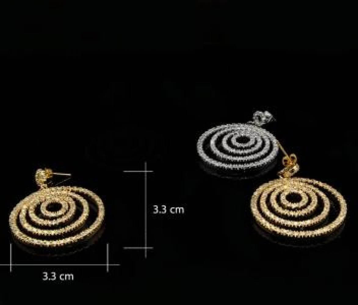 حلق زركون شوبارد حلق متوفر 2 لون