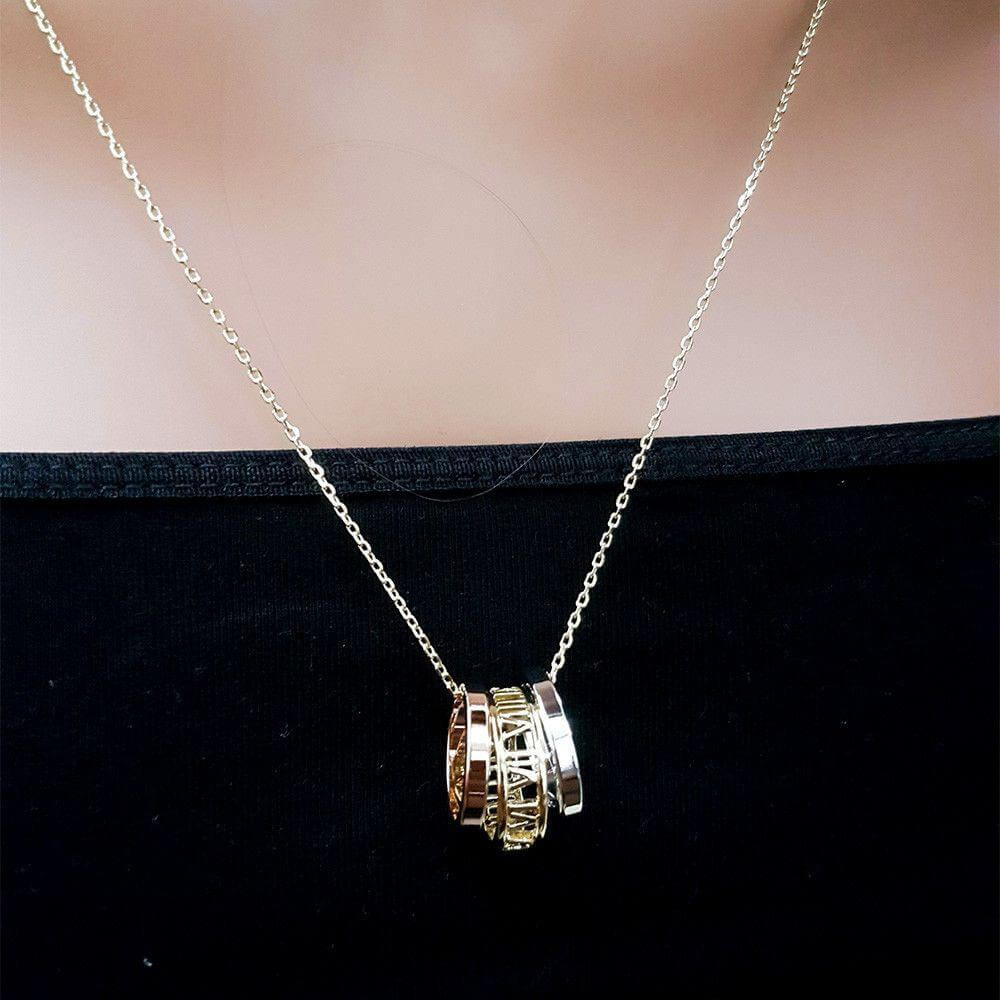 سلسال تيفاني ملتي ميتال طويل سلسال tiffany