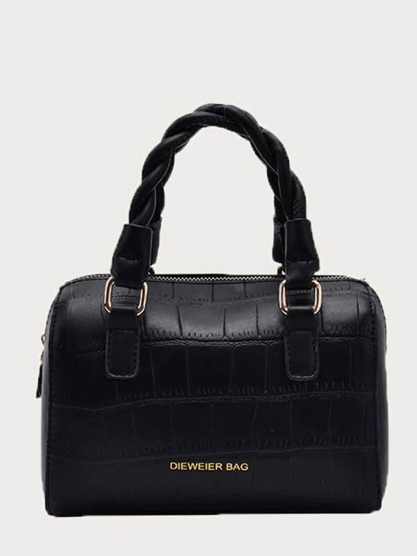 حقيبة كتف اوفال شنط وحقائب شنط اسود