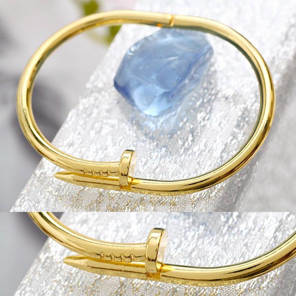 اسواره كارتير مسمار ستانلس ستيل اسواره متوفر 1 لون ذهبي