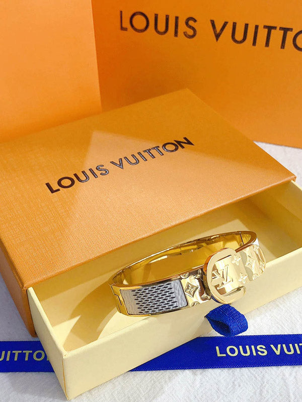 اسوارة لويس فيتون عريضه لوقو اسواره louis vuitton