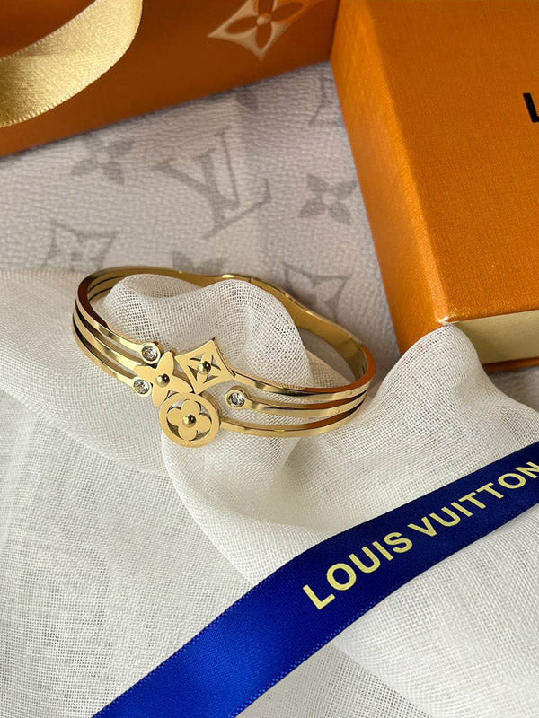 اسوارة لويس فيتون ملتي لوقو اسواره louis vuitton ذهبي