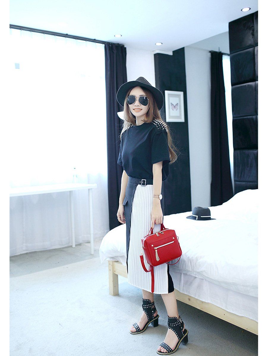 شنطه جلديه ريكتنقل ديزاين شنط وحقائب شنط