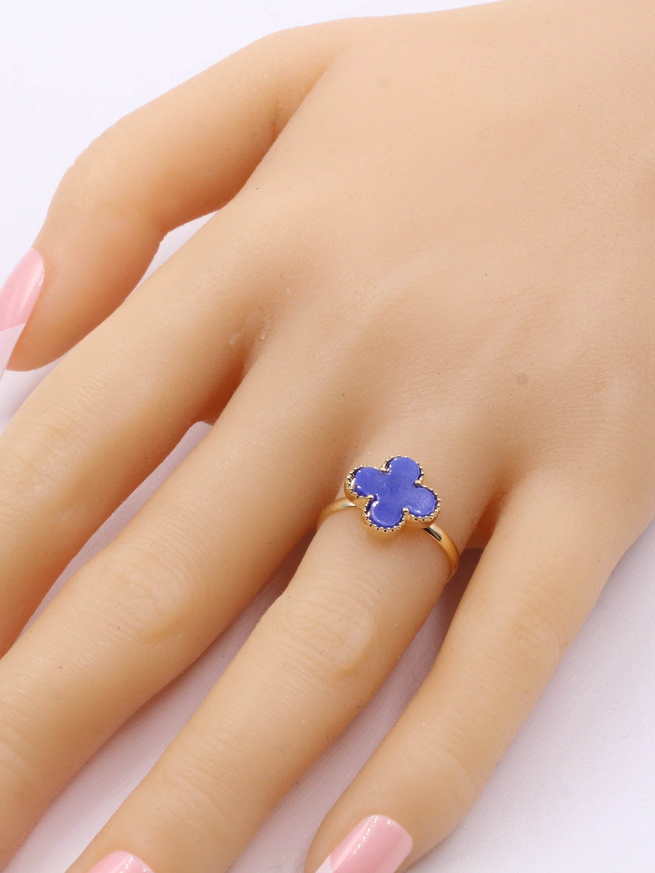 خاتم فان كليف ورده صغير خواتم van cleef