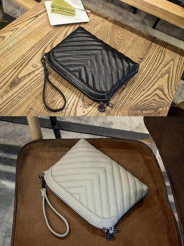 حقيبة يد مضلعة شنط وحقائب متوفر 4 لون