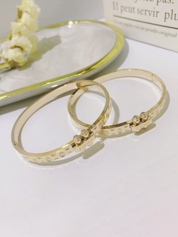 اسوارة كارتير قولد لوقو اسواره CARTIER