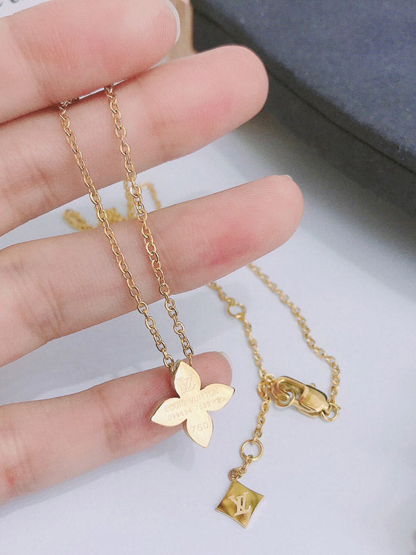 سلسال لويس فيتون لوقو زركون ناعم سلسال louis vuitton