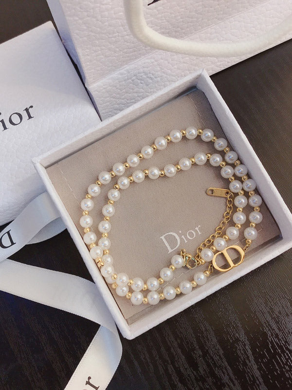 سلسال ديور ذهبي لولو سلسال dior