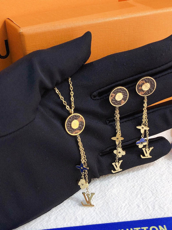 طقم لويس فيتون مدور اطقم louis vuitton