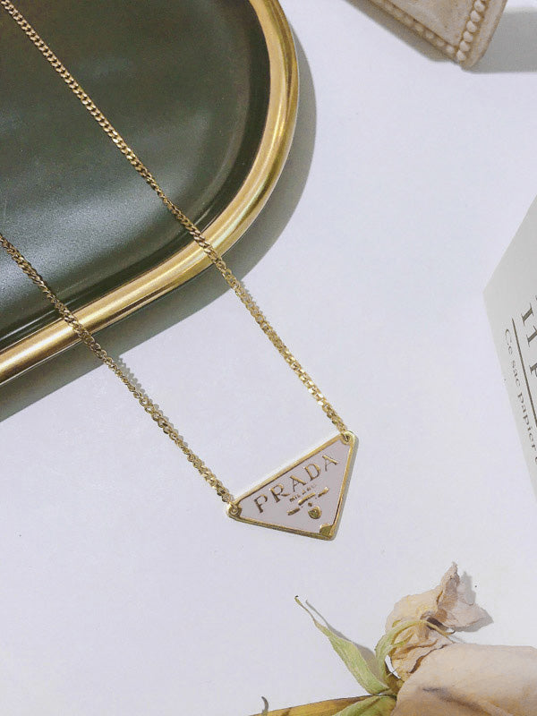 سلسال برادا ستنلس ستيل ذهبي سلسال brada ابيض