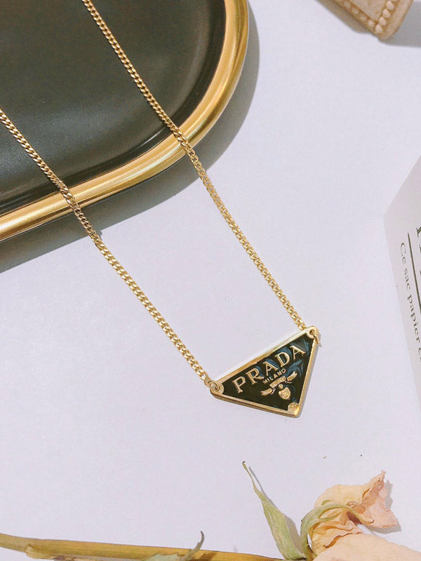 سلسال برادا ستنلس ستيل ذهبي سلسال brada اسود