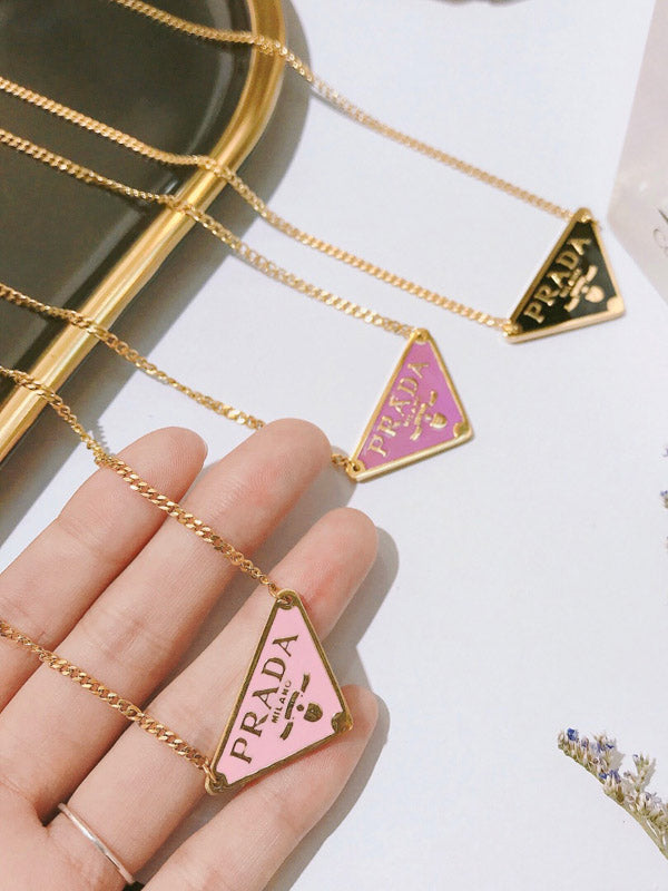 سلسال برادا ستنلس ستيل ذهبي سلسال brada