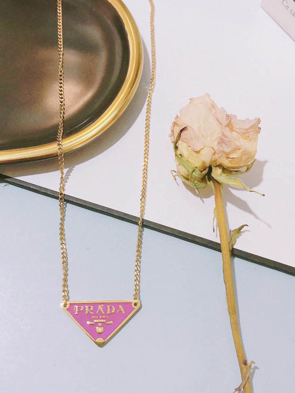 سلسال برادا ستنلس ستيل ذهبي سلسال brada