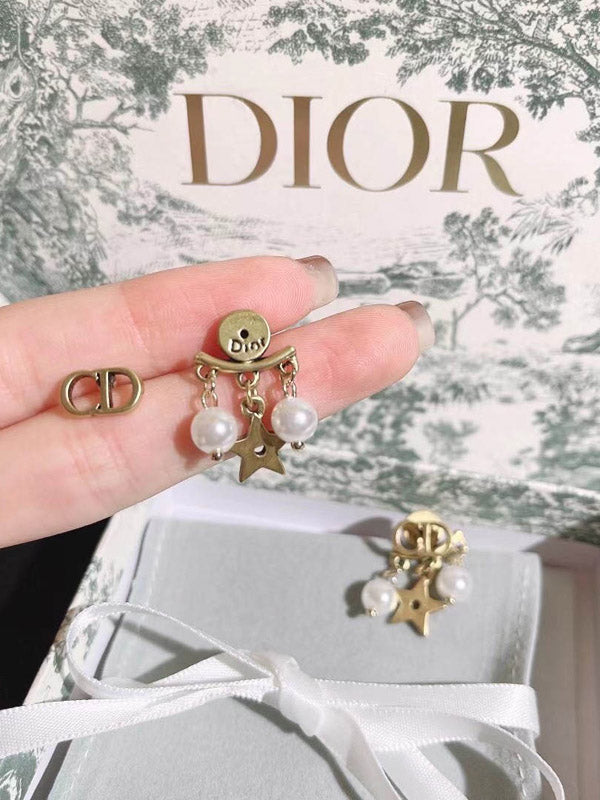 حلق ديور انتيك لولو حلق dior