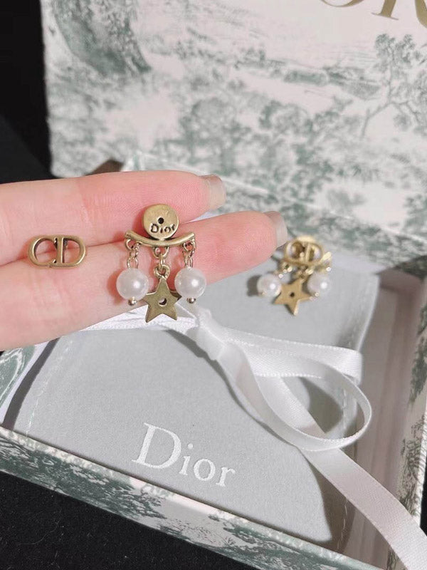 حلق ديور انتيك لولو حلق dior
