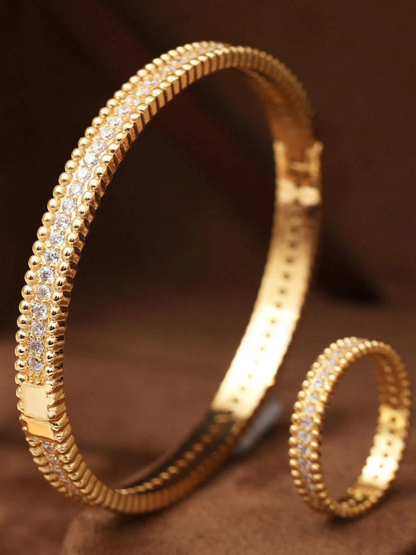 SLIM اسواره وخاتم فان كليف اند اربلز زركون اسواره van cleef