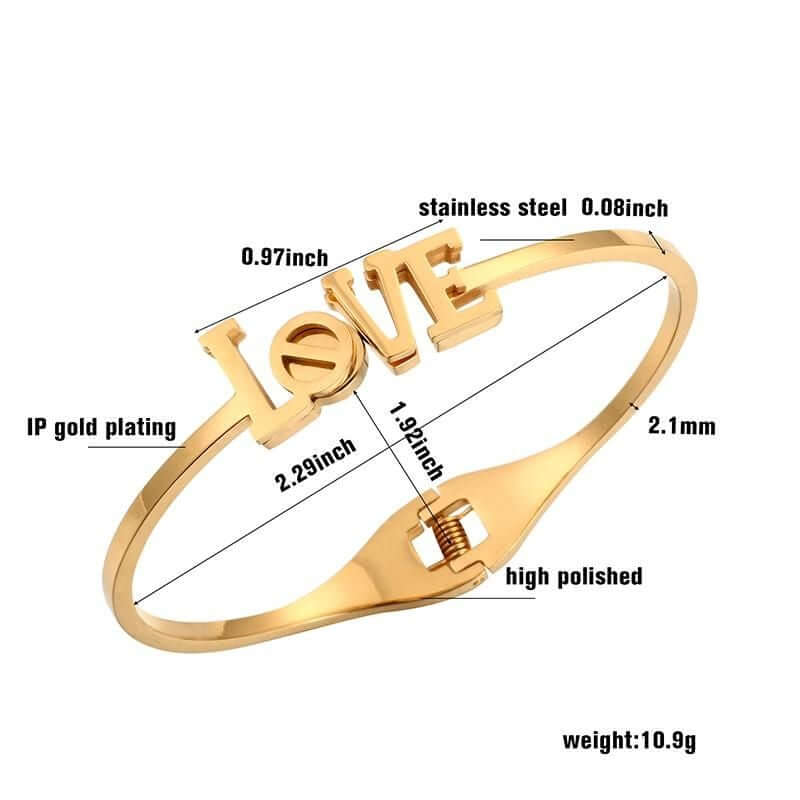 اسوارة كارتير LOVE اسواره متوفر 3 لون