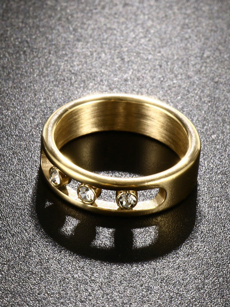 خاتم ميسيكا ستنلس ستيل خواتم messika ذهبي 7