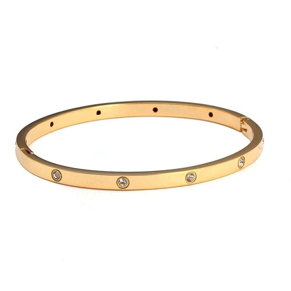 اسواره كارتير 6 mm اسواره متوفر 2 لون ذهبي
