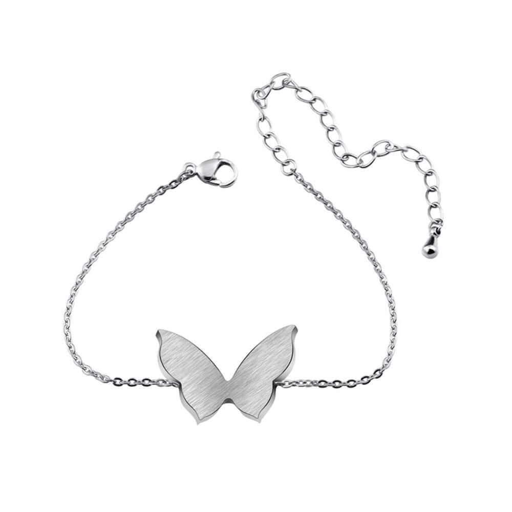 اسواره فراشه ميتال ناعم اسواره متوفر 2 لون فضي